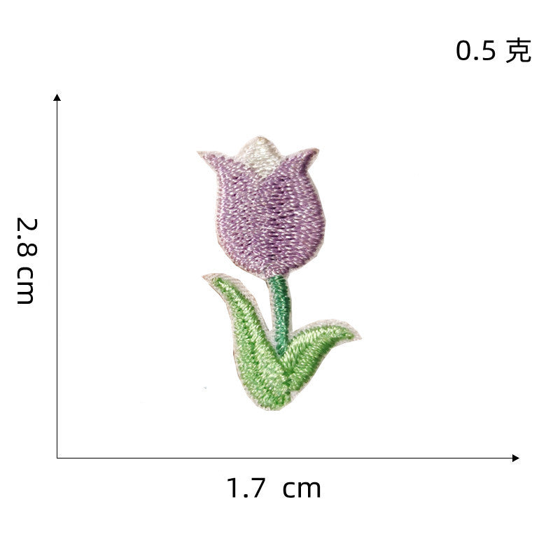 Wholesale Polyester Bee Cartoon Bird Embroidery Patch Self Adhesive Cloth Sticker For DIY Clothing And Phone Case Decoration Stylish Gift