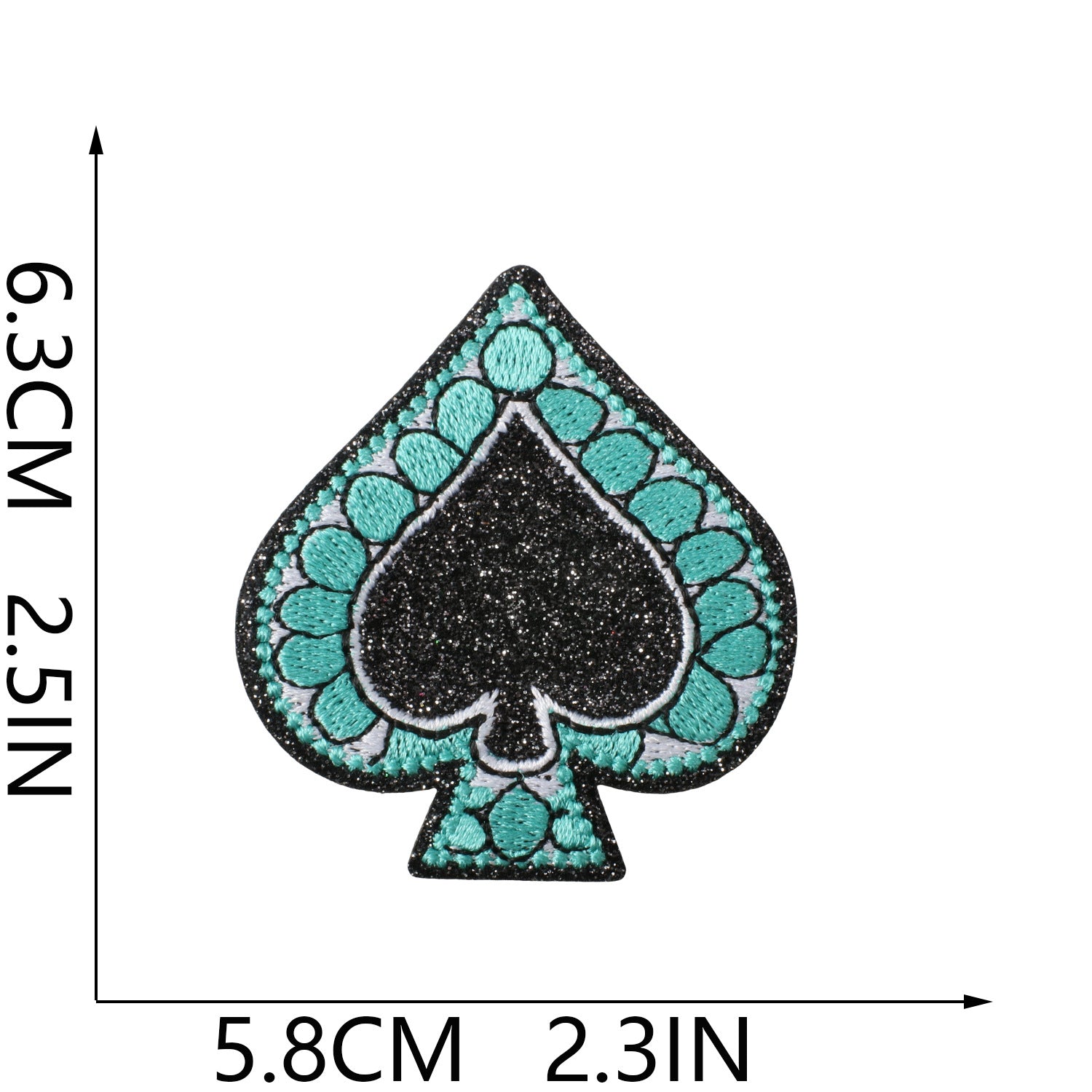 Wholesale Trendy Western Cowboy Embroidered Patches Cross And Leopard Bow Design Polyester Thread Stylish Clothing Decoration For Everyday Use