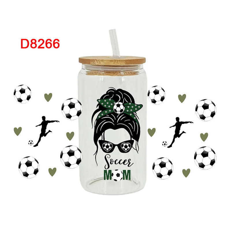 Wholesale Flower Mother's Day 16oz Cup UV DTF Wraps