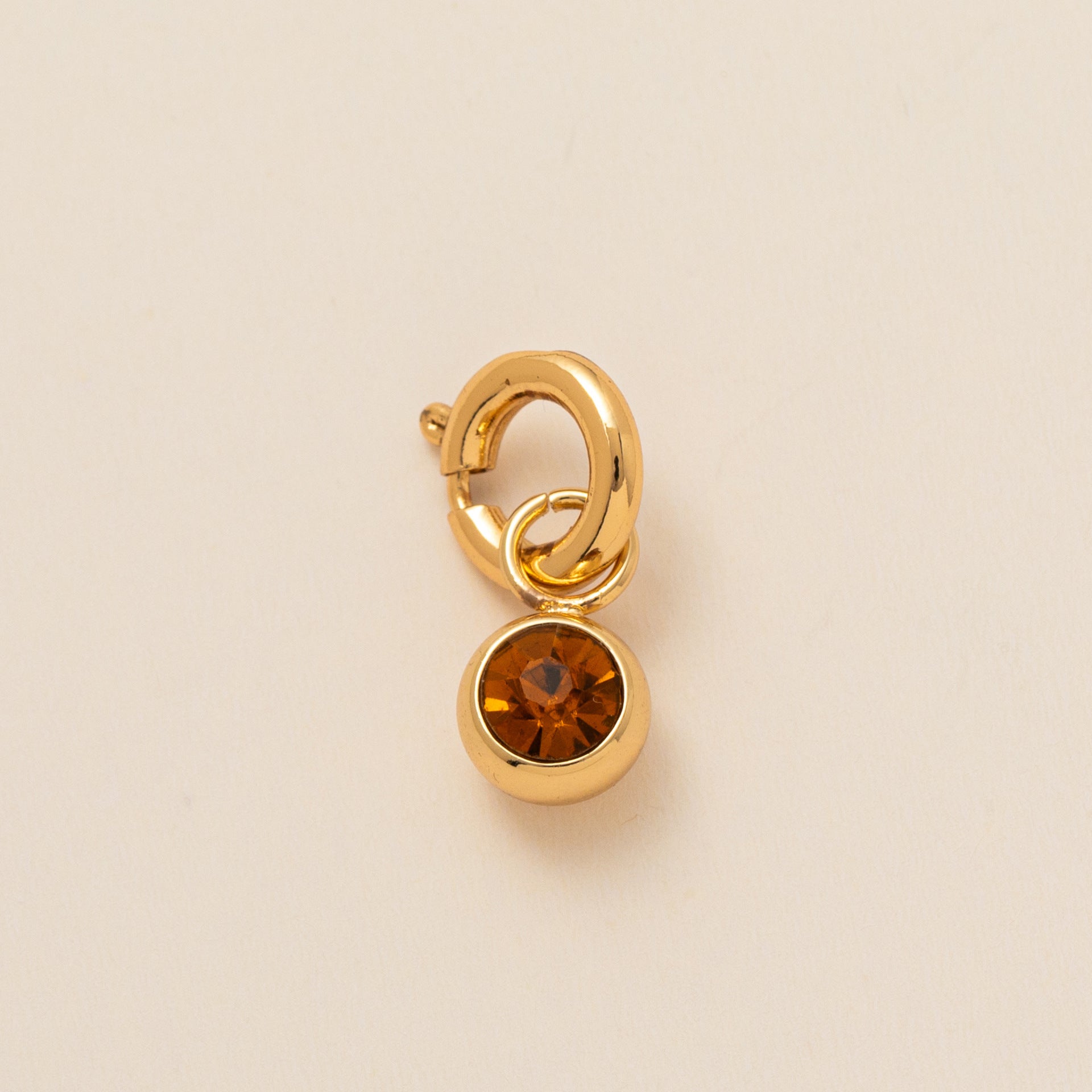 Wholesale Copper Five Pointed Star Zircon Pendant Colorful Birthstone Charm For DIY Necklace Fashion Accessory Gift