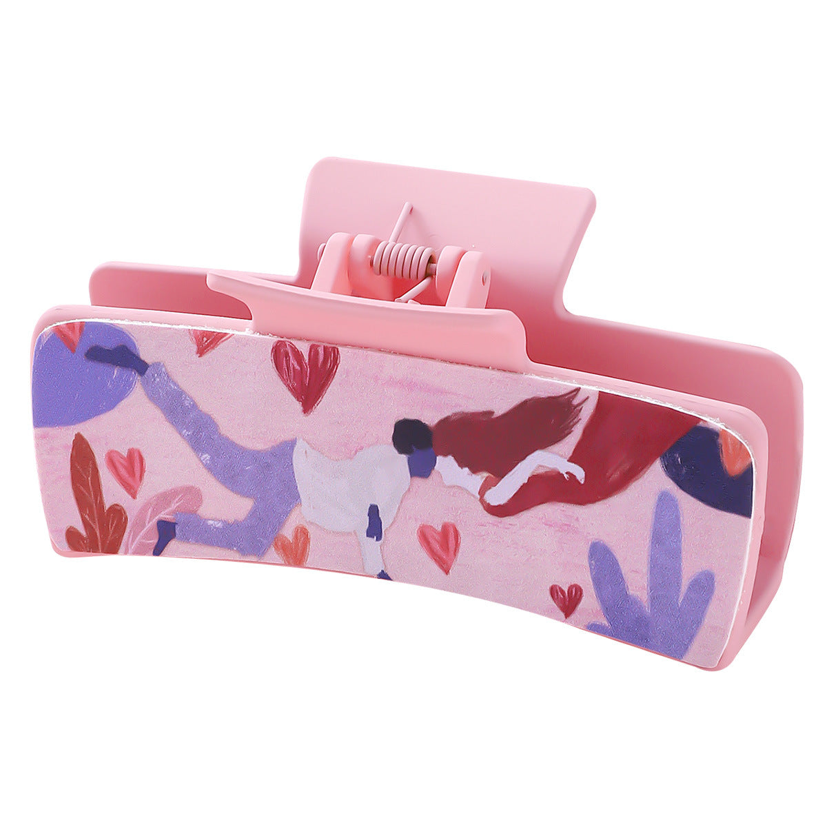 Wholesale Valentine's Day Love Leather Hair Clips