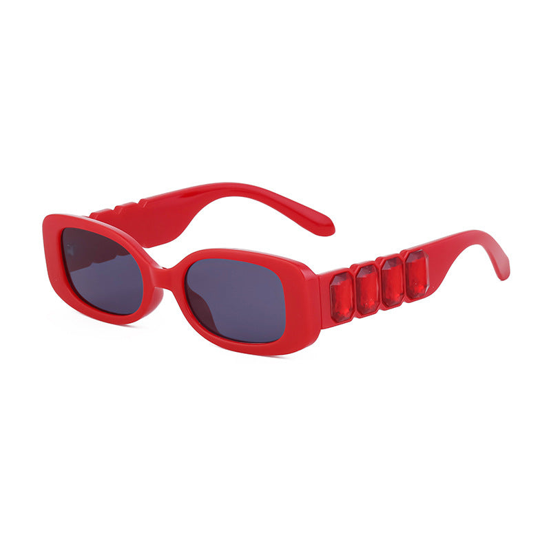 Wholesale Diamond Inlaid PC Sunglasses