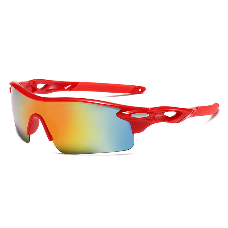 Wholesale PC Outdoor Cycling Color Film Reflective Explosion-proof Sunglasses