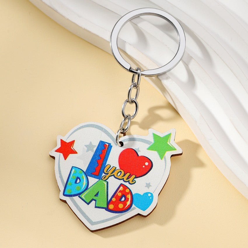 Día del padre al por mayor Bigote de bigote de madera