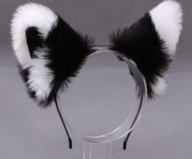 Wholesale Cat's Ears Plush Hair Hoop