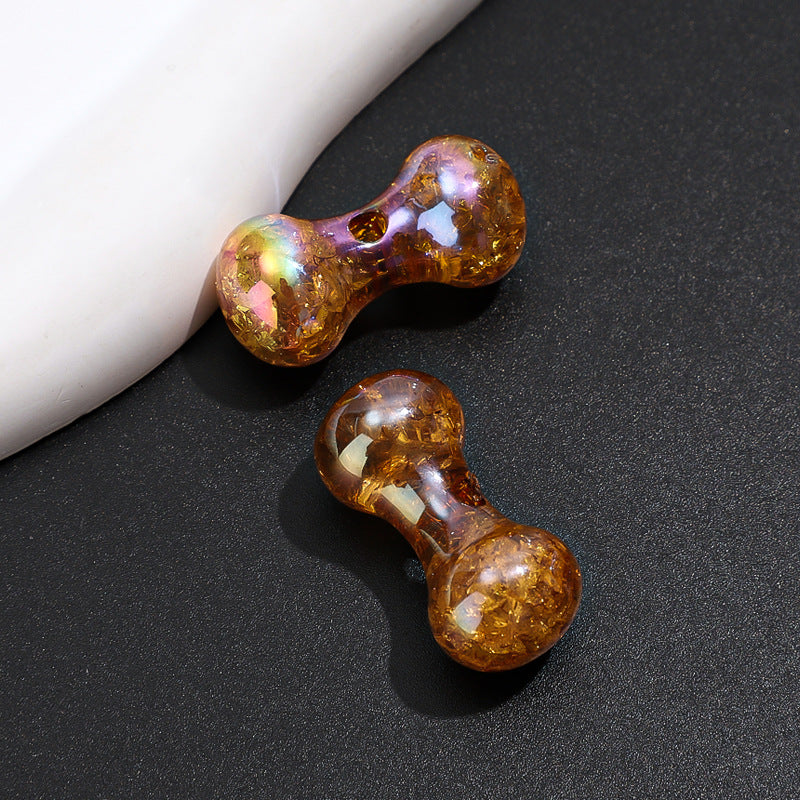 Cuentas de huesos de crujido acrílico de 50 piezas al por mayor