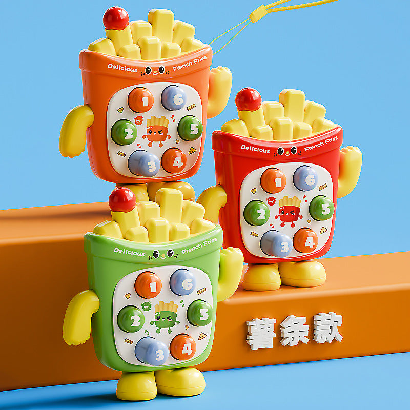 Wholesale Handheld Whack-a-mole Children's Pressing Fun Parent-child Interactive Baby Early Education Educational Finger Pressing Toy