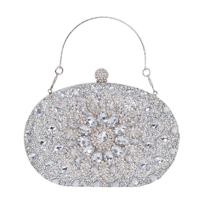 Wholesale Sunflower Diamond Evening Clutch
