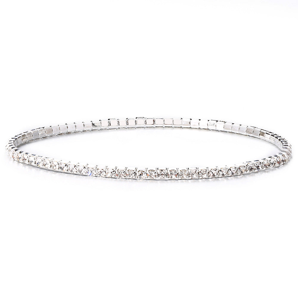 Wholesale Fancy Color Diamond Multicolor Stretch Bracelet