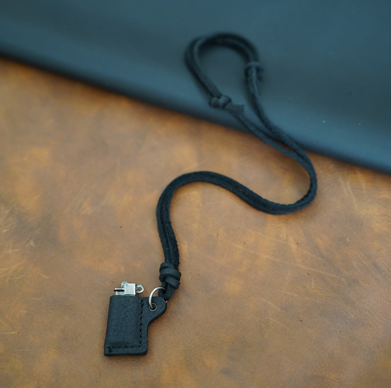 Wholesale Vintage Alloy Cowhide Rope Necklaces