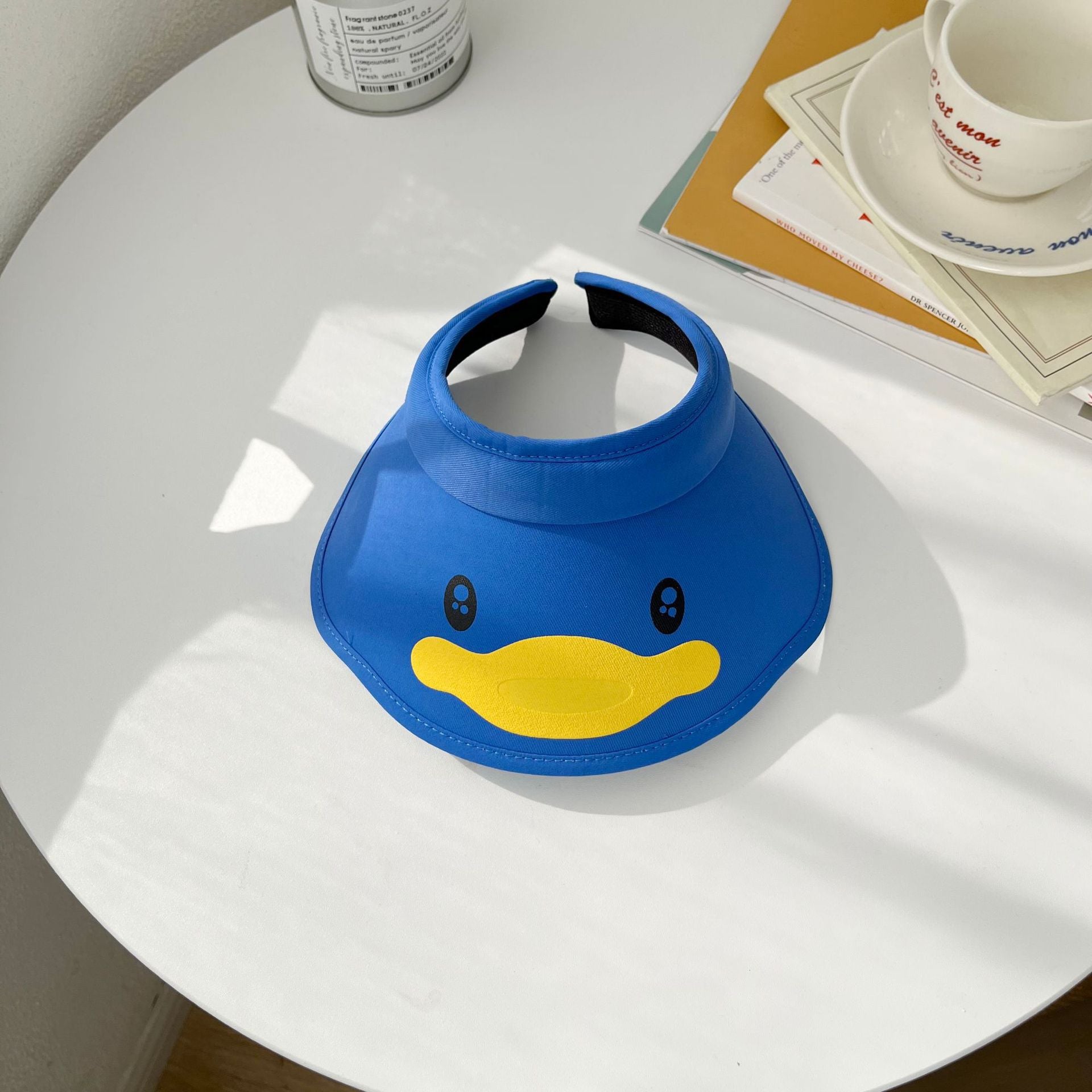 Summerante de verano de algodón para niños dibujos animados de pato amarillo