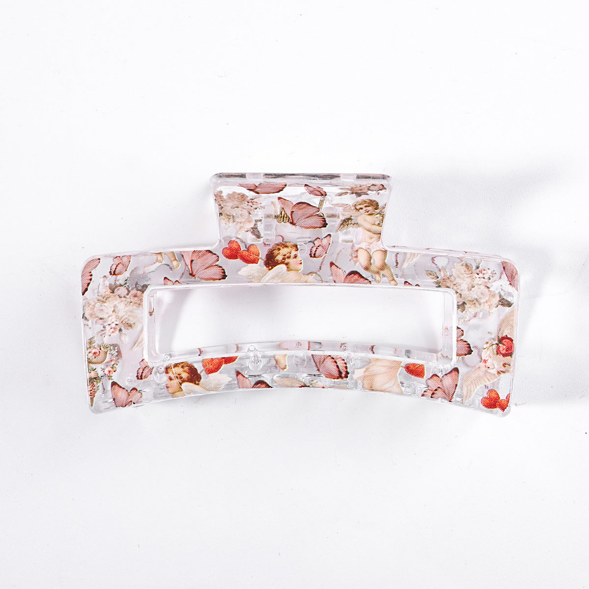 Wholesale Love Cupid Rose Valentine's Day Hairpin Shark Clip