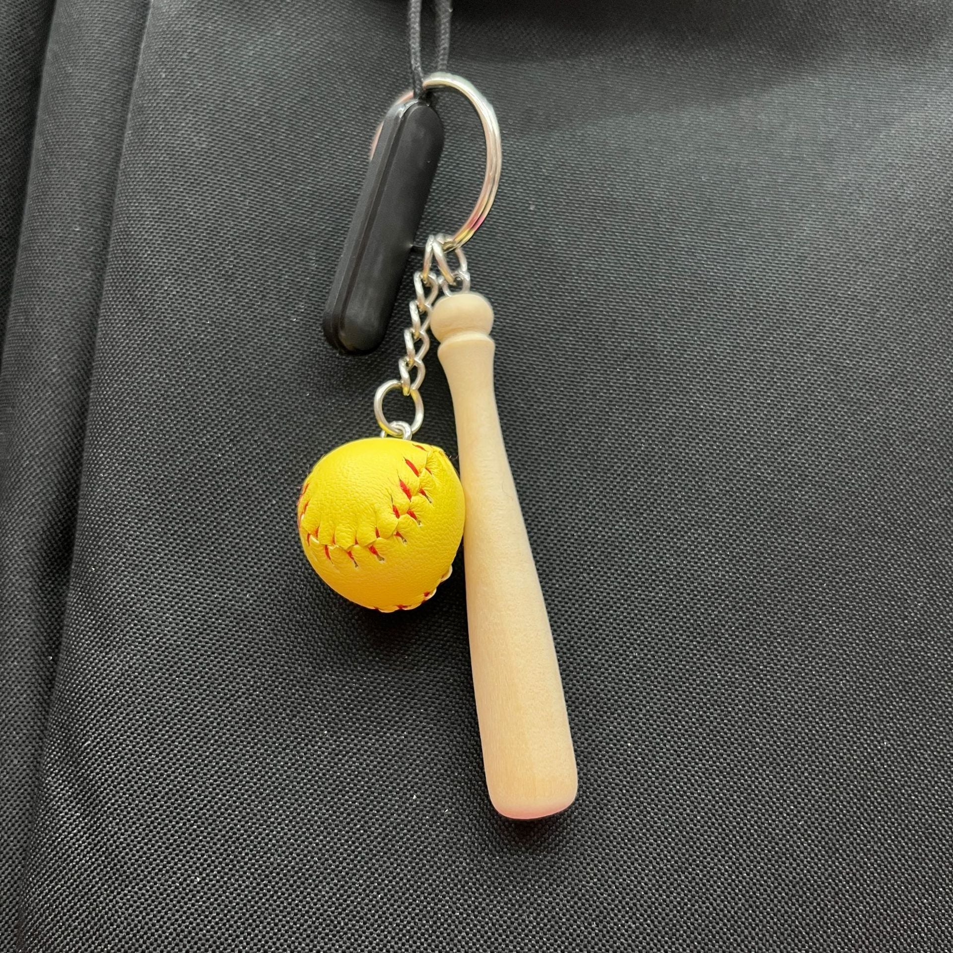 Wholesale Mini Cross-border Explosions Baseball Keychain Bag Pendant Softball Gloves Softball Baseball Pendant
