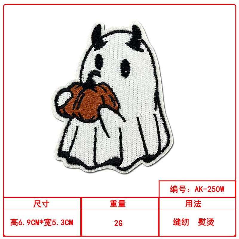 Wholesale Ghost Witch Embroidered Patch