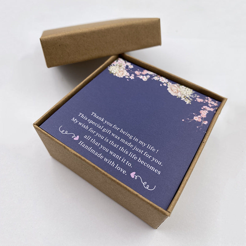 Wholesale Mother's Day Love Shaped Mom Diamond Set Copper Necklace