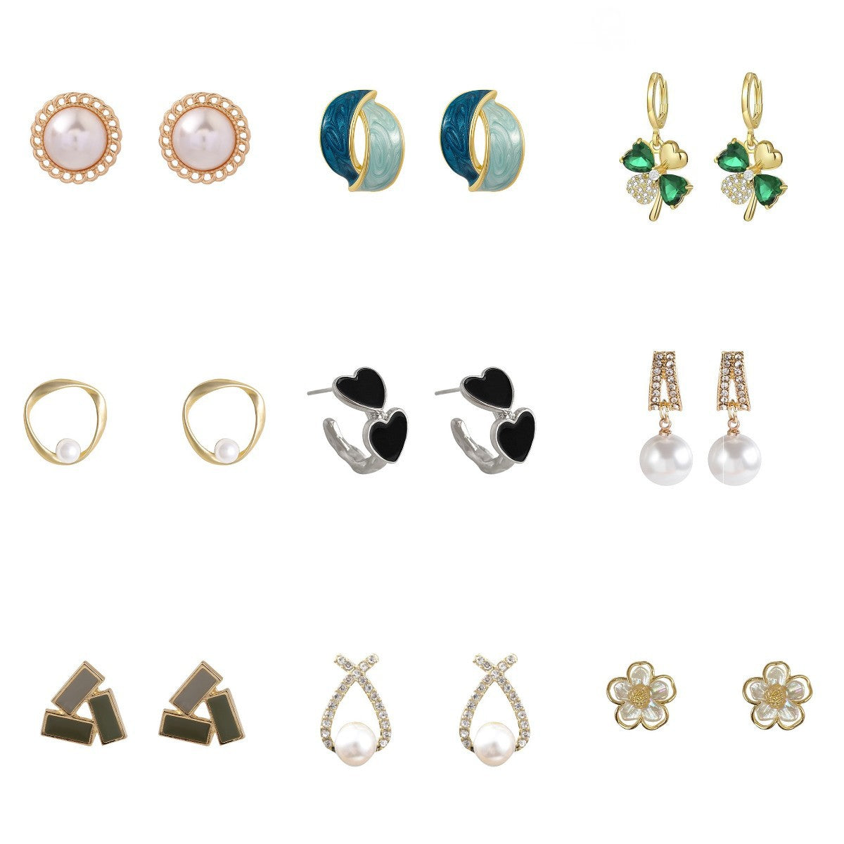 Wholesale S925 Silver Needle Earrings