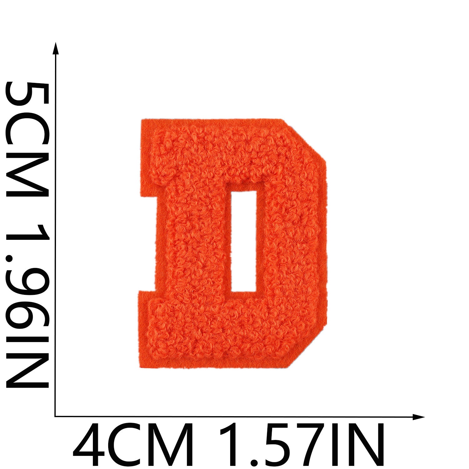 Wholesale Embroidered fabric patch hat and bag decoration A-Z English letter  DIY Patches