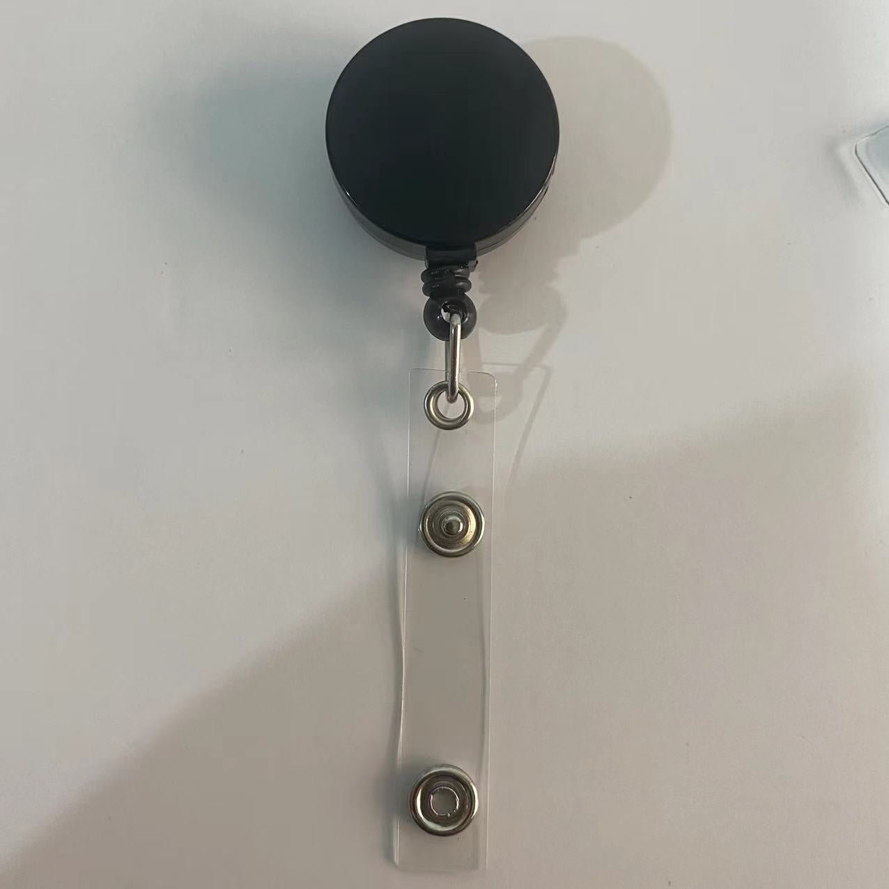 Wholesale Easy-pull buckle plane telescopic buckle easy-pull key chain badge clip