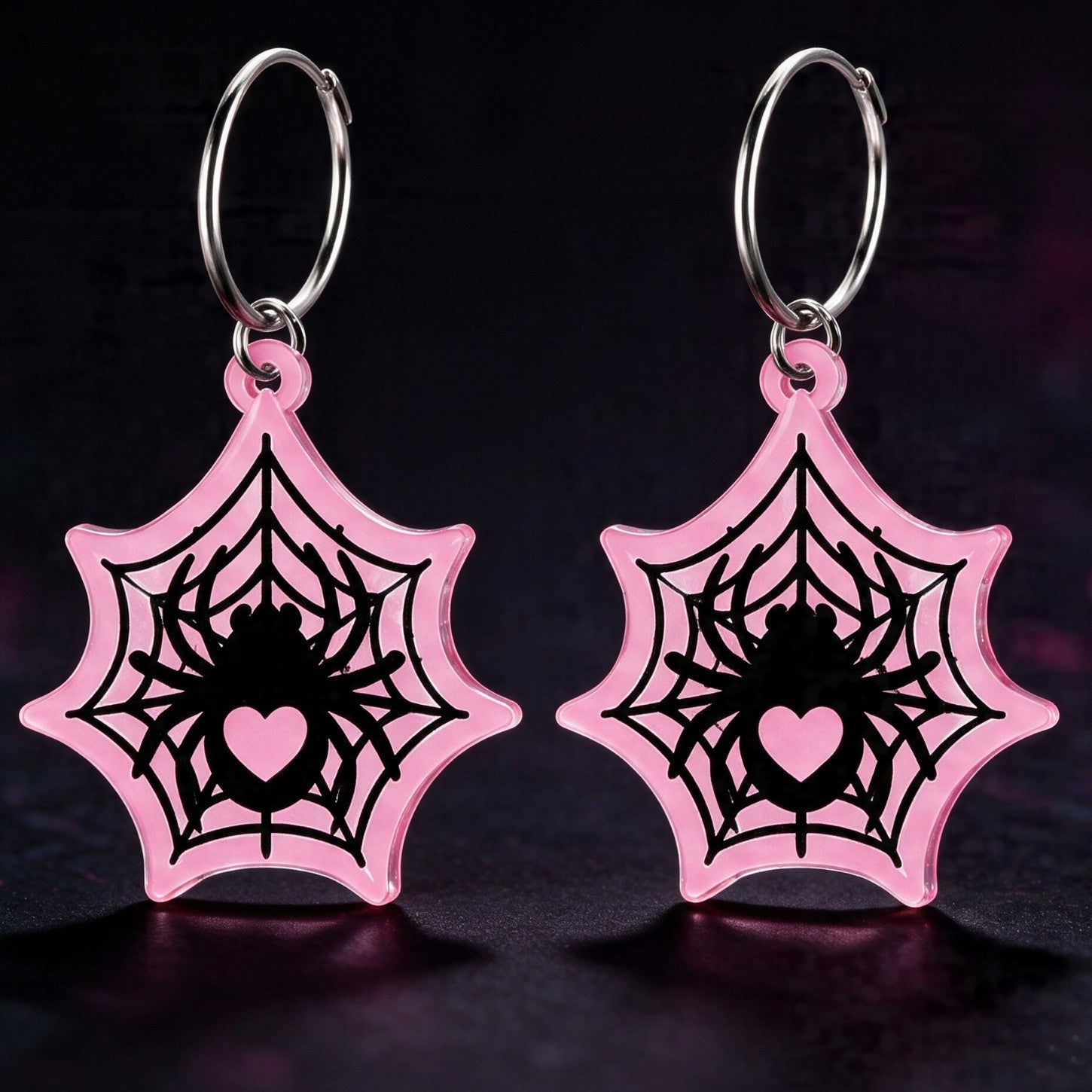 Wholesale Gothic Acrylic  Earrings Creative  Jewelry Accessory For Party