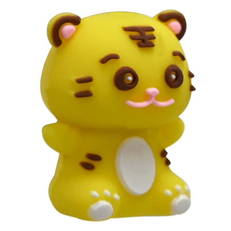 Wholesale Random 100pcs cartoon cute animal 3D Focal Beads