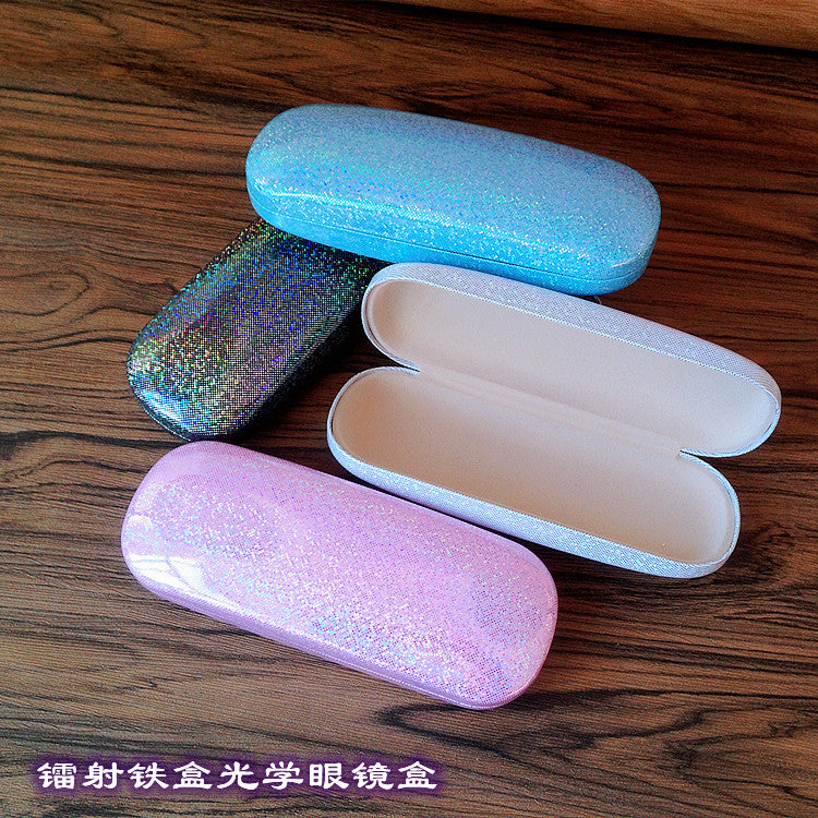 Laser Anti-compression Iron Optical Glasses Case