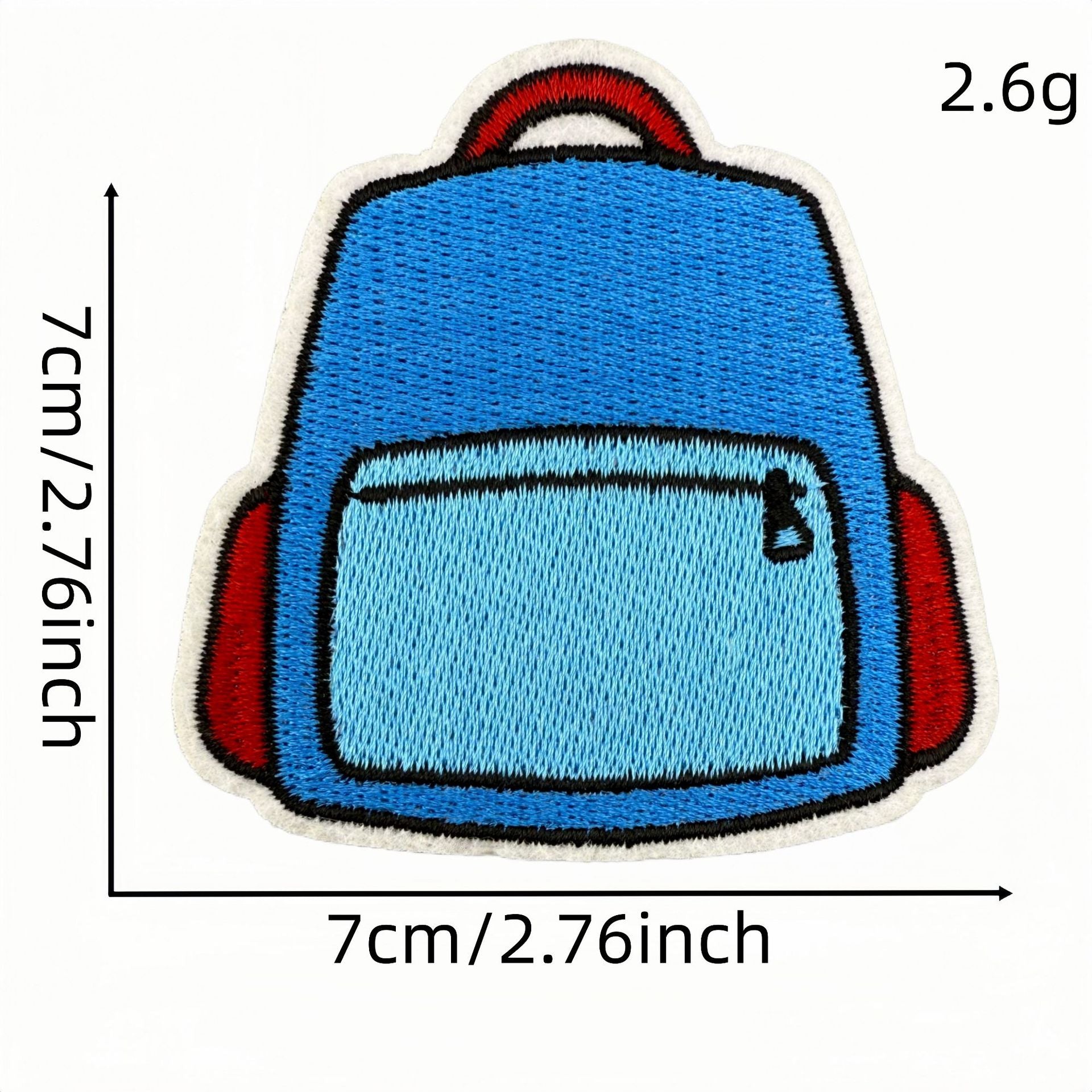 Wholesale Decorative Cartoon School Embroidery Patch Iron On Sewing Applique For DIY Fashion Accent And Gift