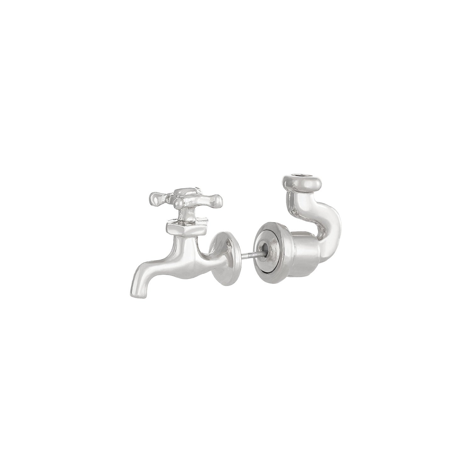 Wholesale  Exaggerated Faucet Zinc Alloy Earrings