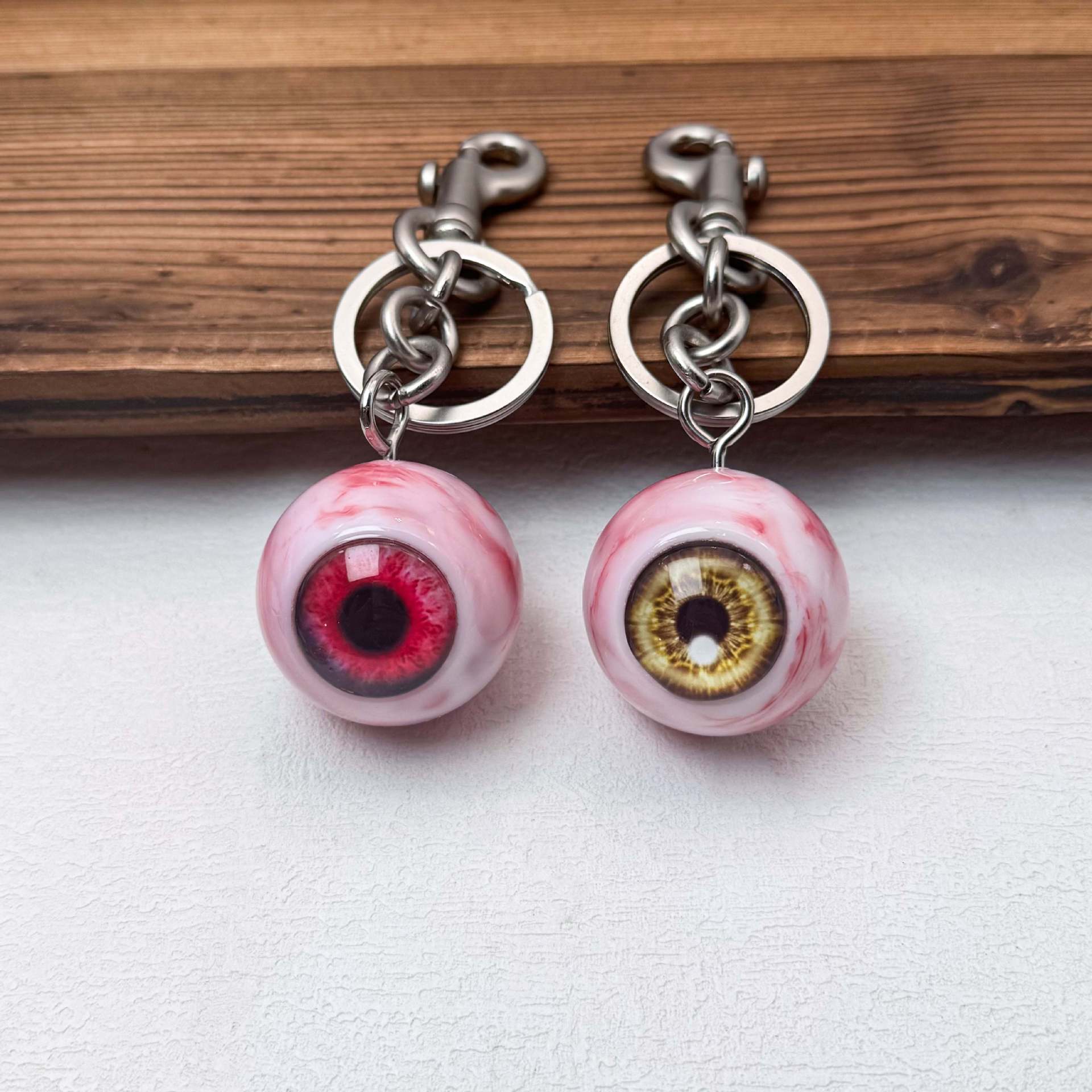 Wholesale  Horror Simulation Devil' s Eye Keychain