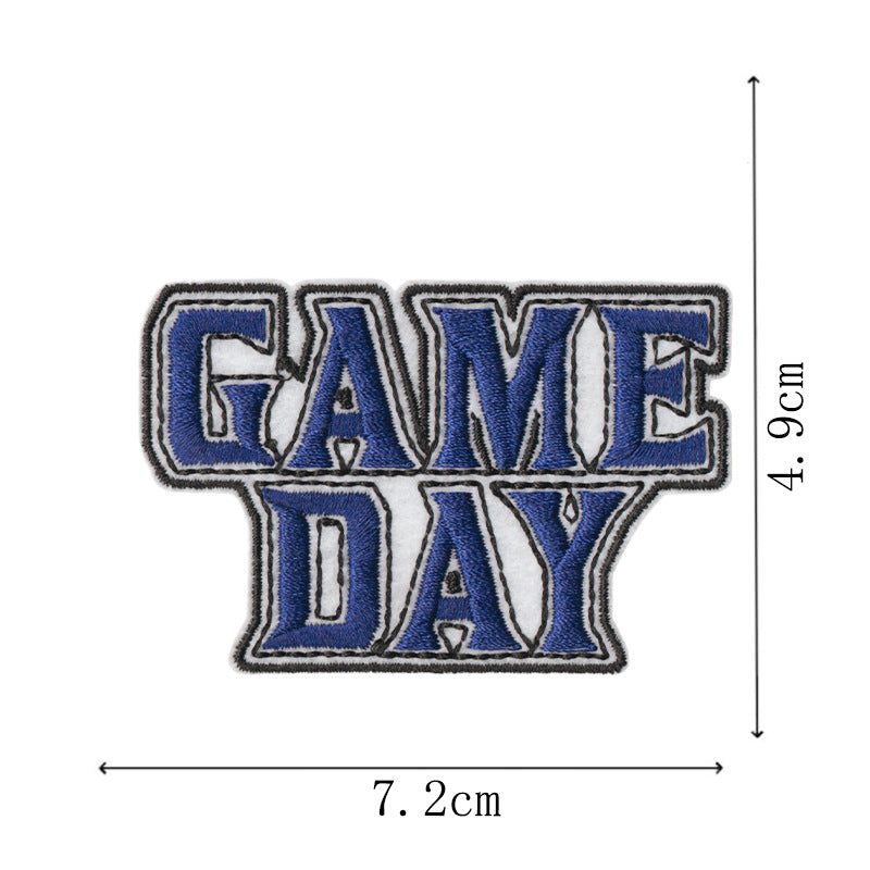 Wholesale Cartoon football embroidery DIY Patches