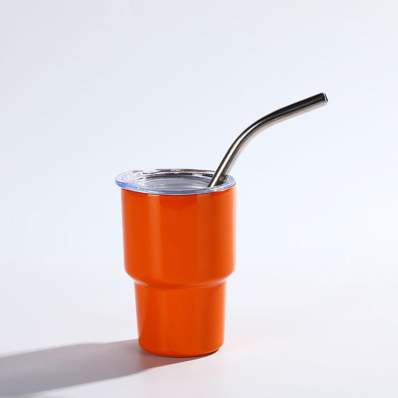 Wholesale Candy Color Red Wine Cup 2oz Stainless Steel Ice Bullies Cup