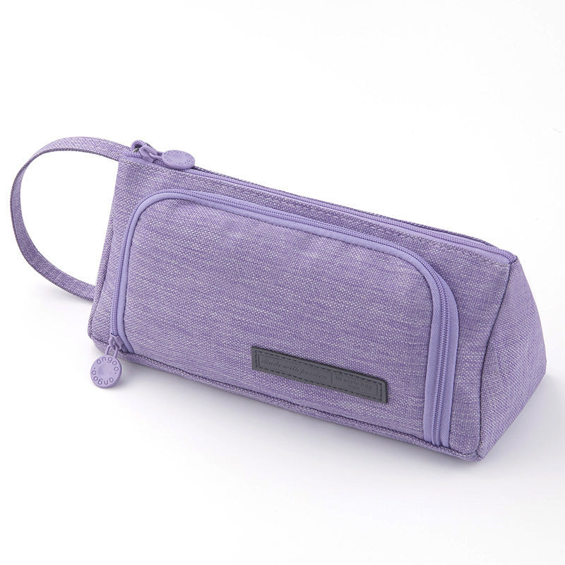 Wholesale Multifunctional Large Capacity Cosmetic Bags Candy Canvas Pencil Bags