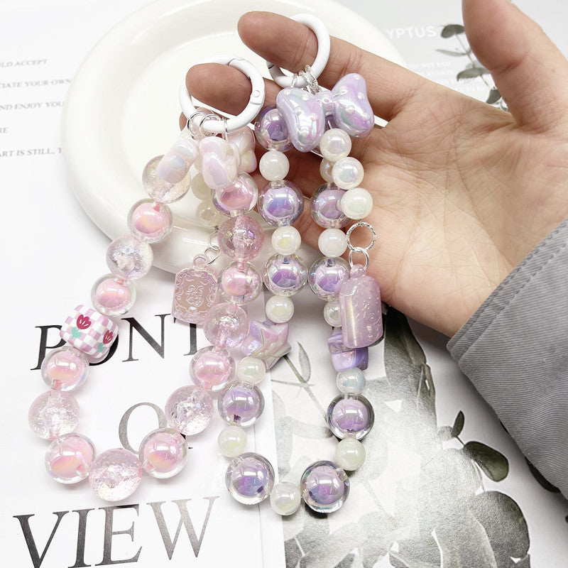 Wholesale 10pcs/pack 16mm Acrylic UV Plated No Scratch Beads