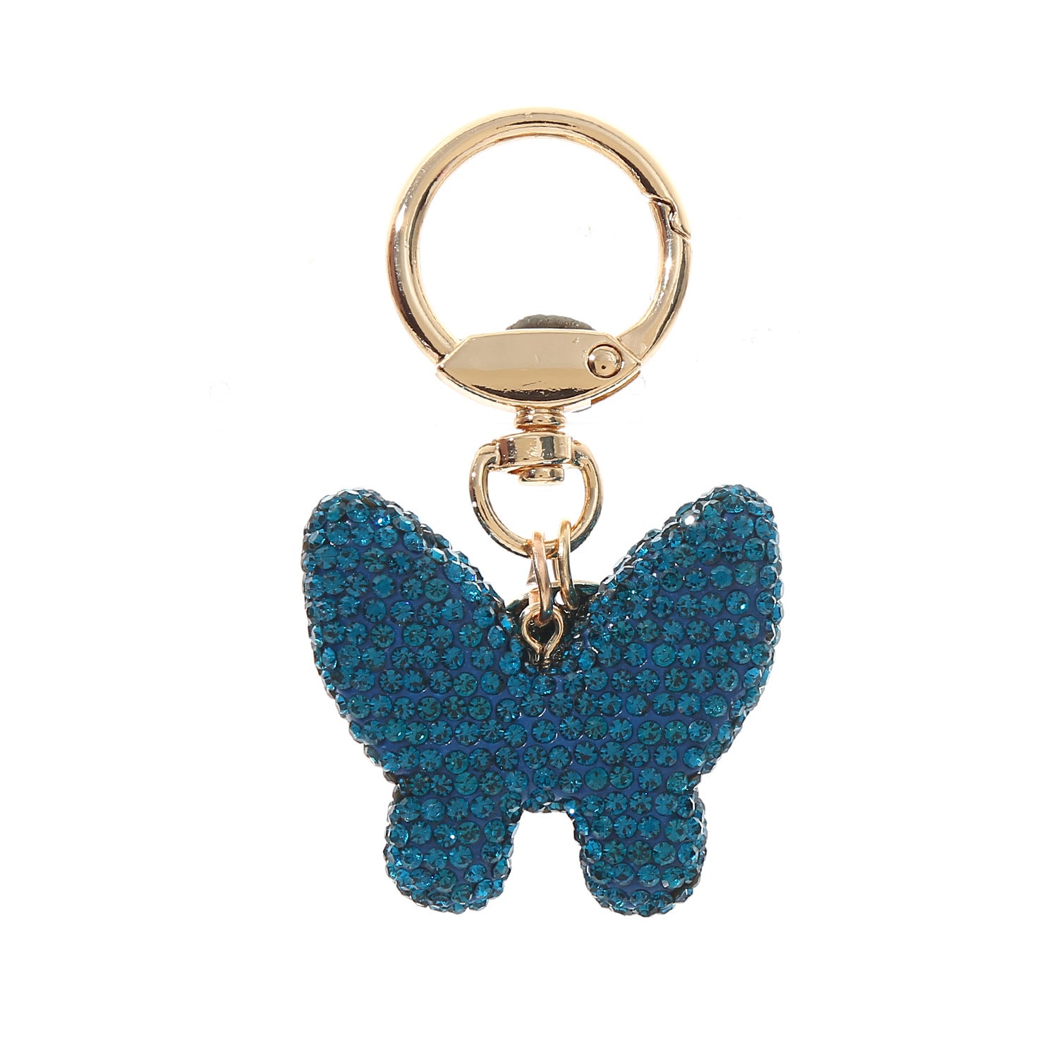 Wholesale Full Diamond Butterfly Keychains