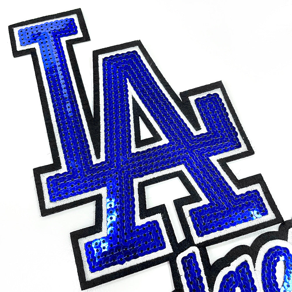 Wholesale Large Embroidered Patch Sporty Sequin Decorative Badge Iron On Coat Accessory Great For Gifts And Boutique Resale OLY Exclusive