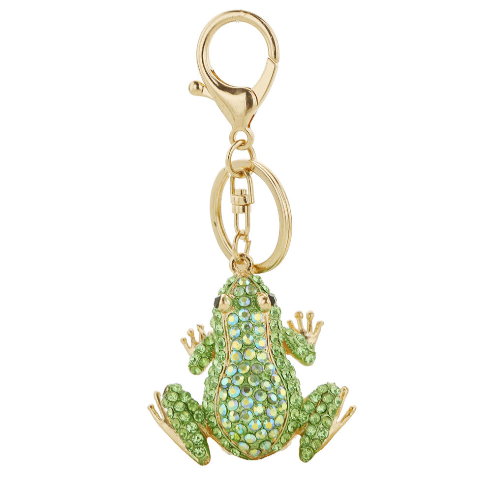 Wholesale frog pendant  cute keychain creative gifts