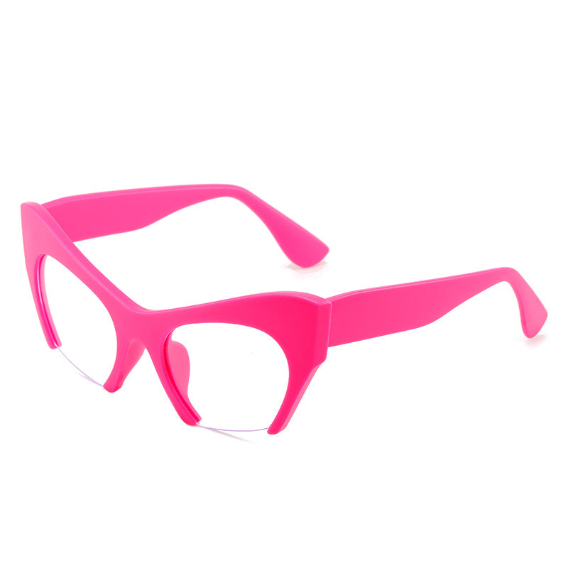 Wholesale Half-frame Cat-eye Glasses