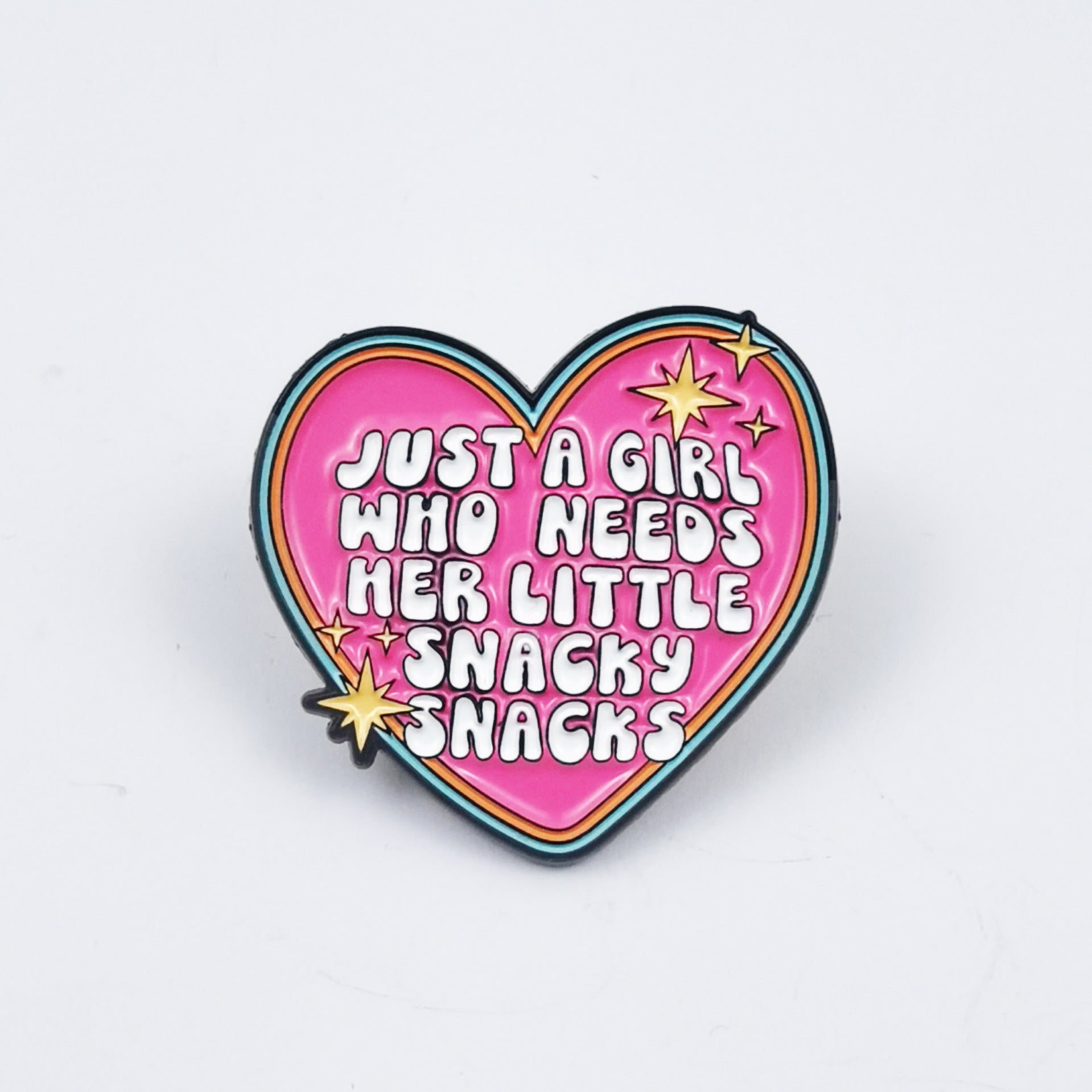 Wholesale Pink Series English Quotes Love Billboard Geometric Brooch