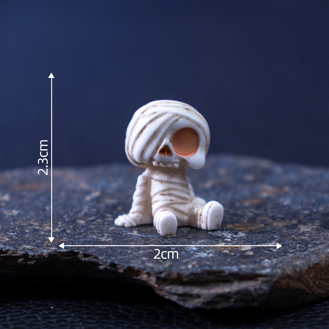 Wholesale 5pcs Candy Pumpkin Skull Doll Decorations