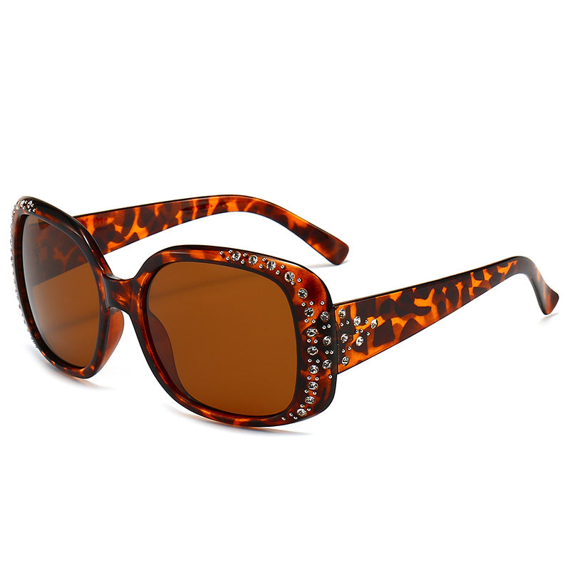 Wholesale Women's polarized sunglasses with diamonds