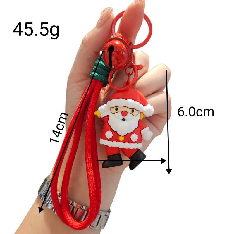 Wholesale Christmas children' s bag keychain cute pendant