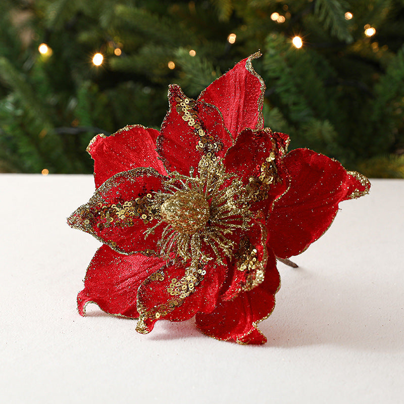 Wholesale Artificial Flower Everlasting Flower Ornaments Christmas Tree Decorations