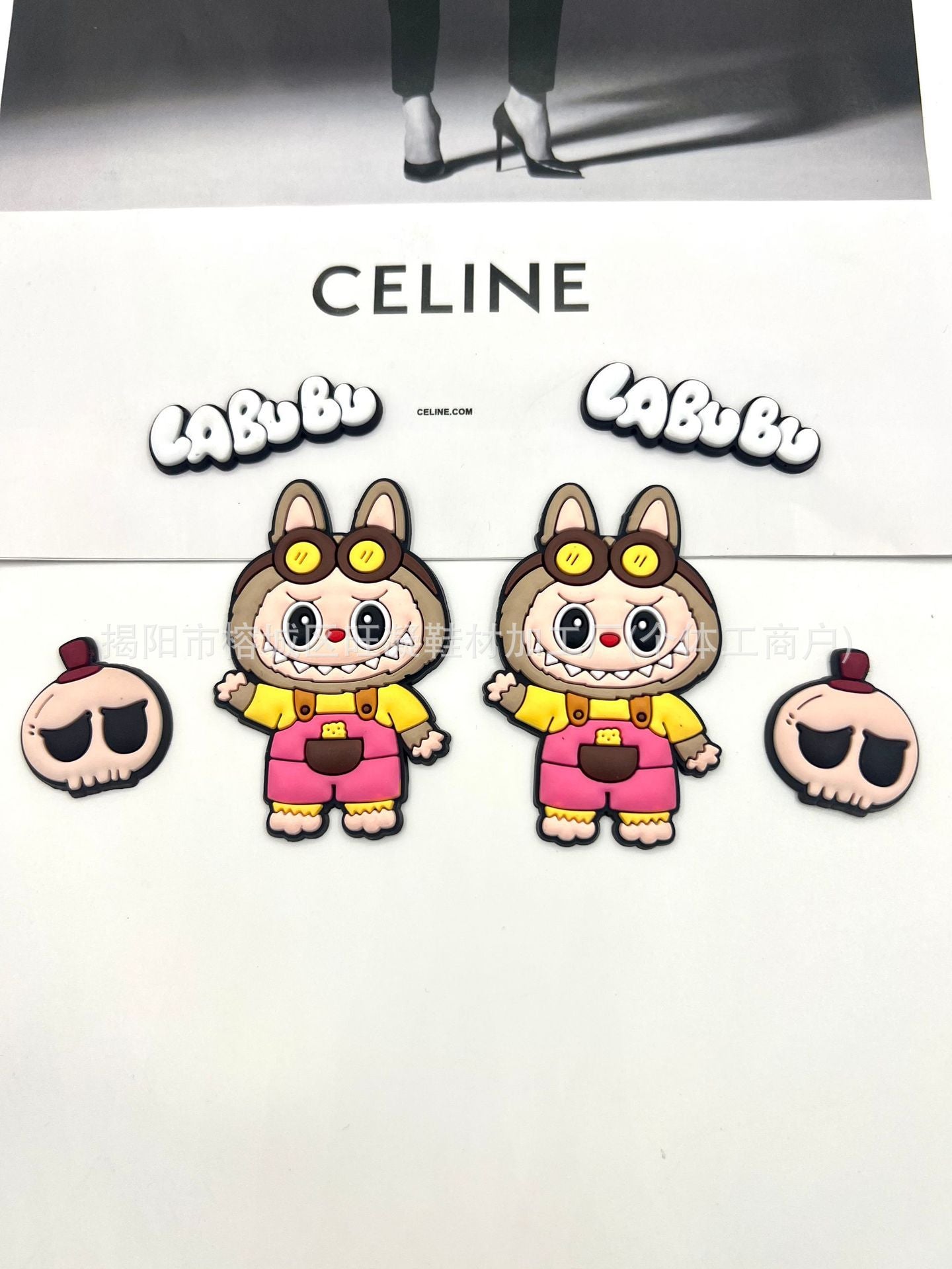 Wholesale DIY Perforated Shoe Buckles DIY Soft Rubber Shoe Buckles OLY Exclusive