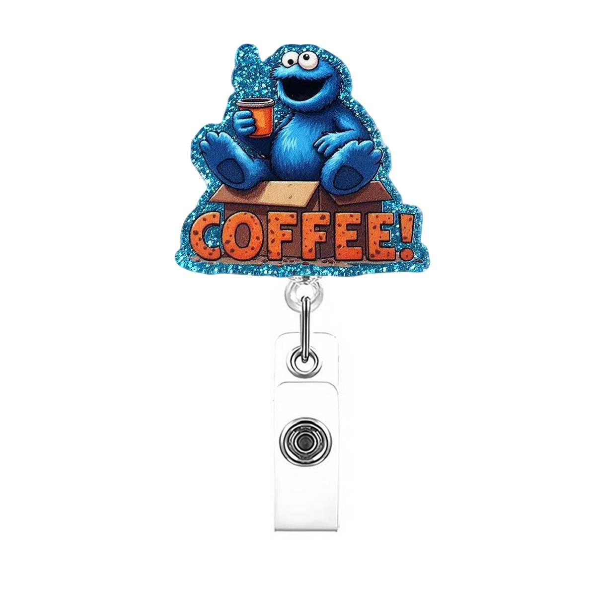 Wholesale Easter Badge Reels Glitter Fun Badge Reels