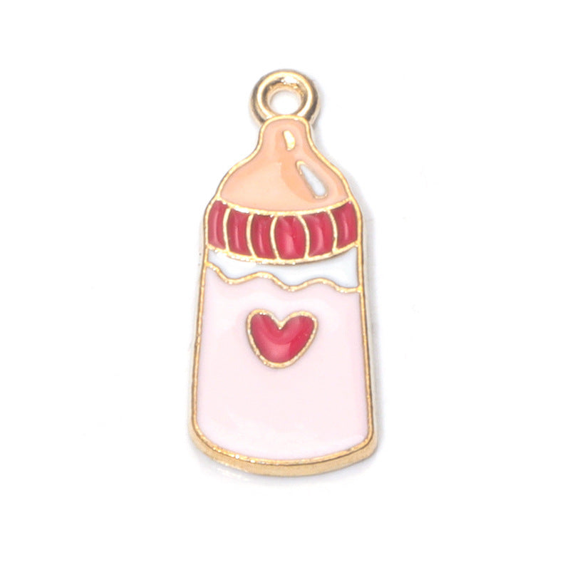 Wholesale Pink Flower Love Series Pendant