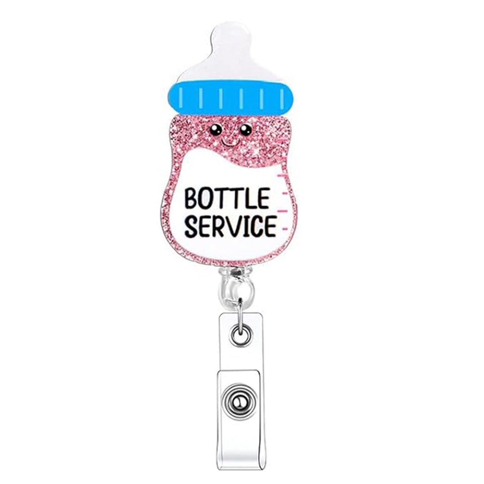 Wholesale Hospital maternity and newborn theme retractable badge keychain