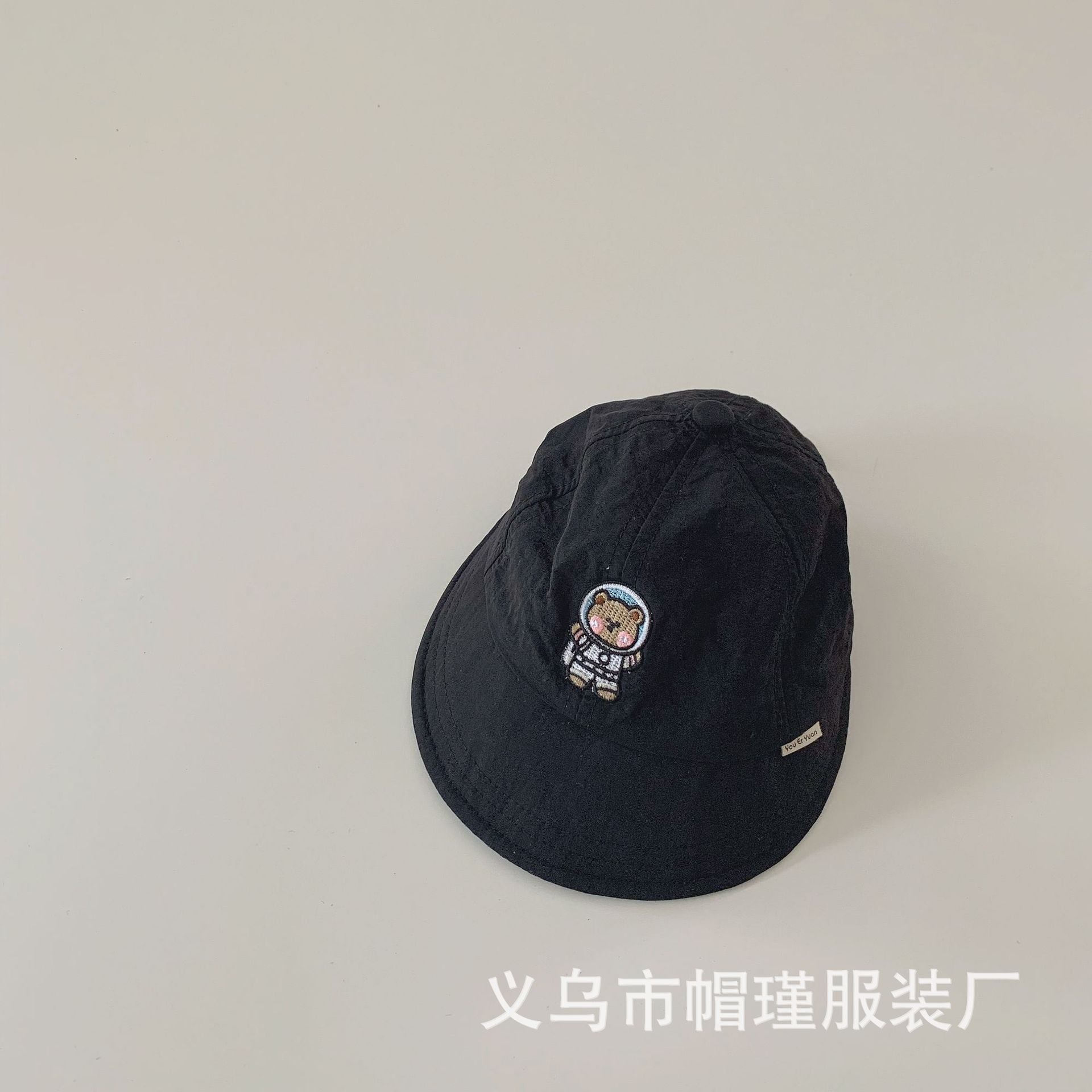 Wholesale Cotton Children's Quick Drying Hats, Space Bear Fisherman Hats