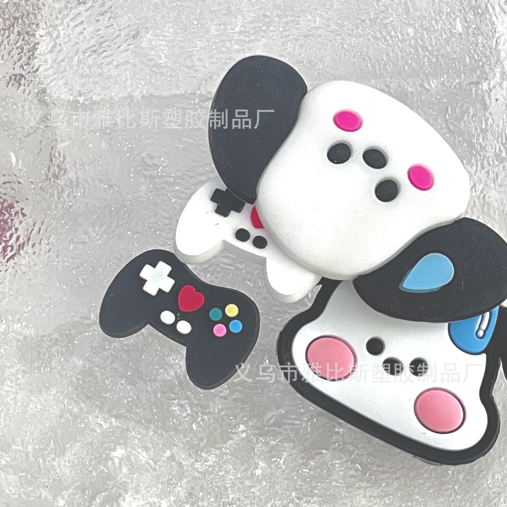 Wholesale 5pcs Pvc Soft Glue Medium Size Sweaty Puppy Accessories DIY Shoes Charms