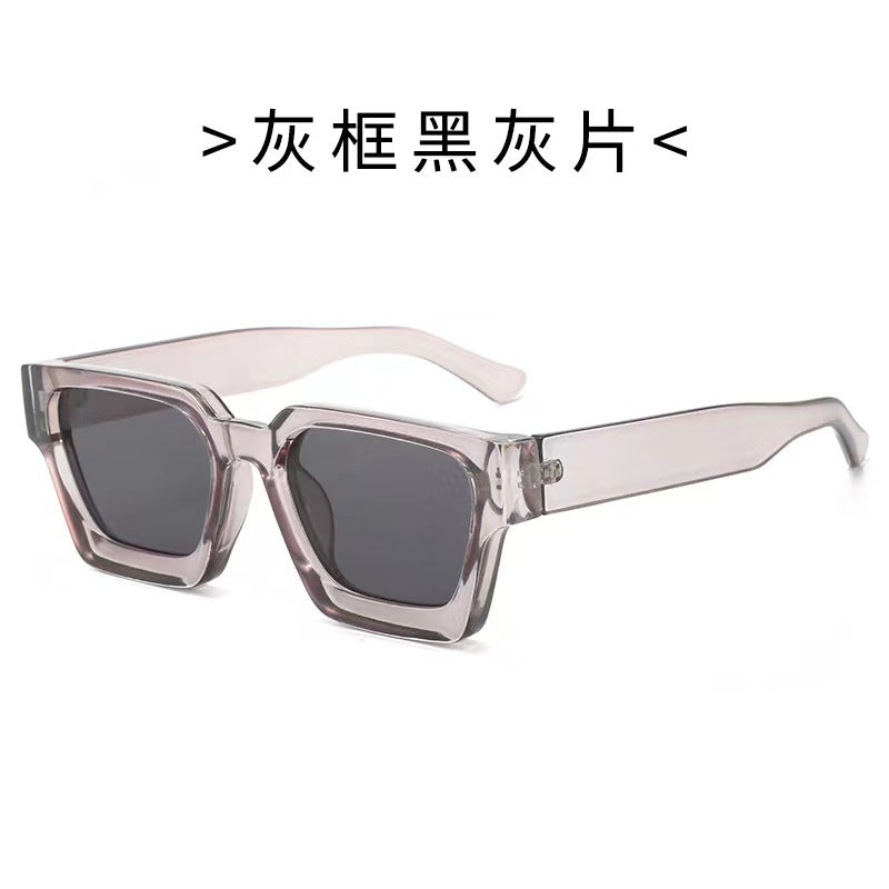 Wholesale Thick square large frame sunglasses