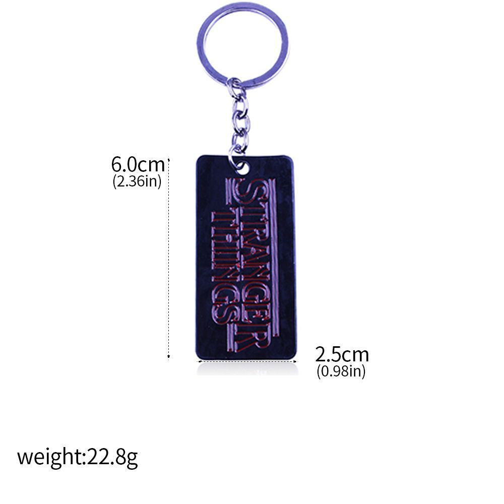 Wholesale Cartoon 26 letter waffle metal keychain OLY Exclusive