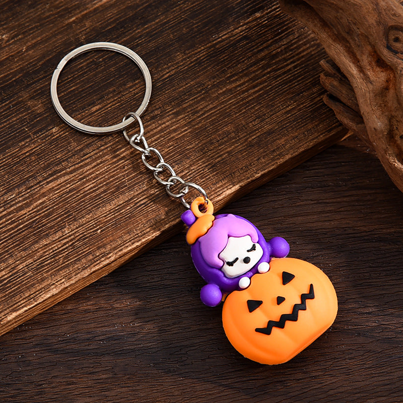 Wholesale  Pumpkin Ghost Keychain
